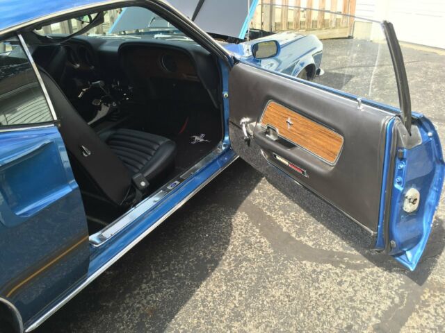 1969 Blue Ford Mustang Fastback