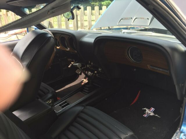 1969 Blue Ford Mustang Fastback