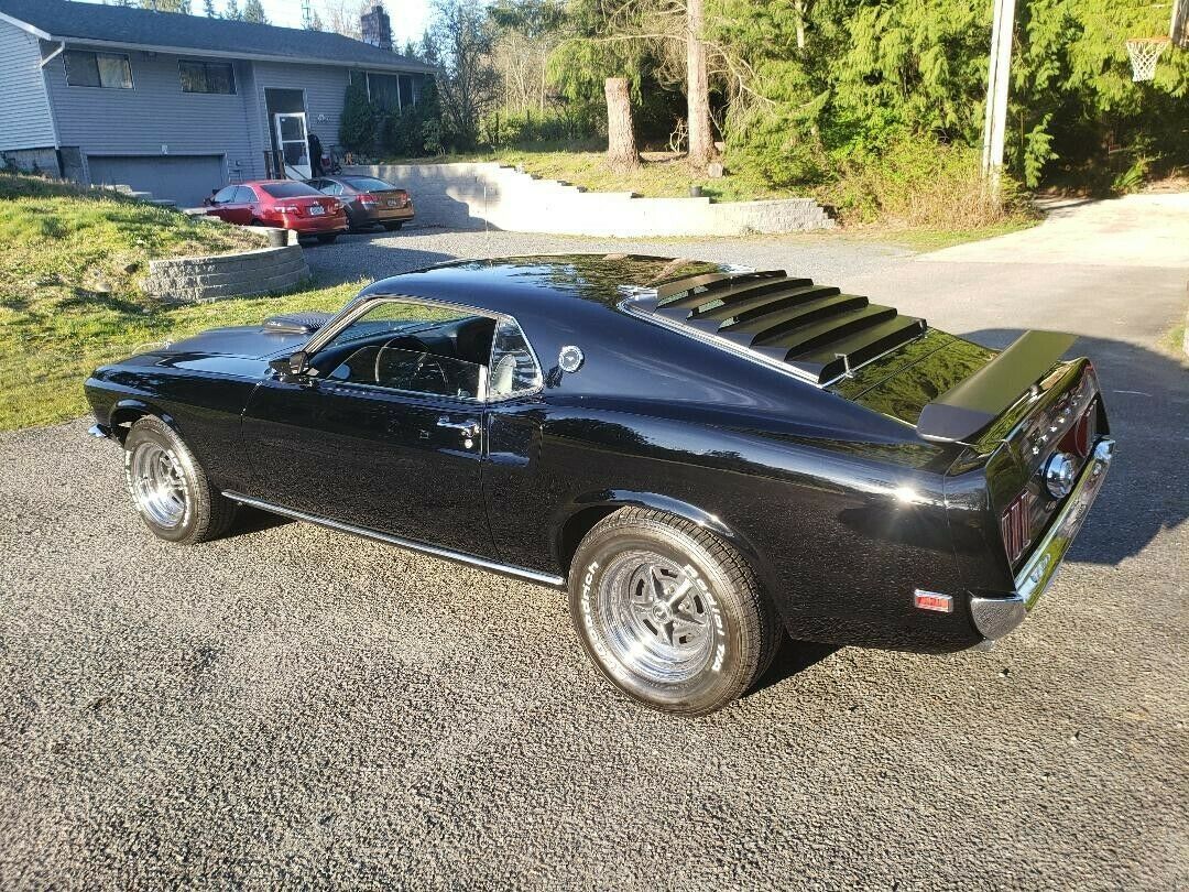 1969 Black Ford Mustang Fastback