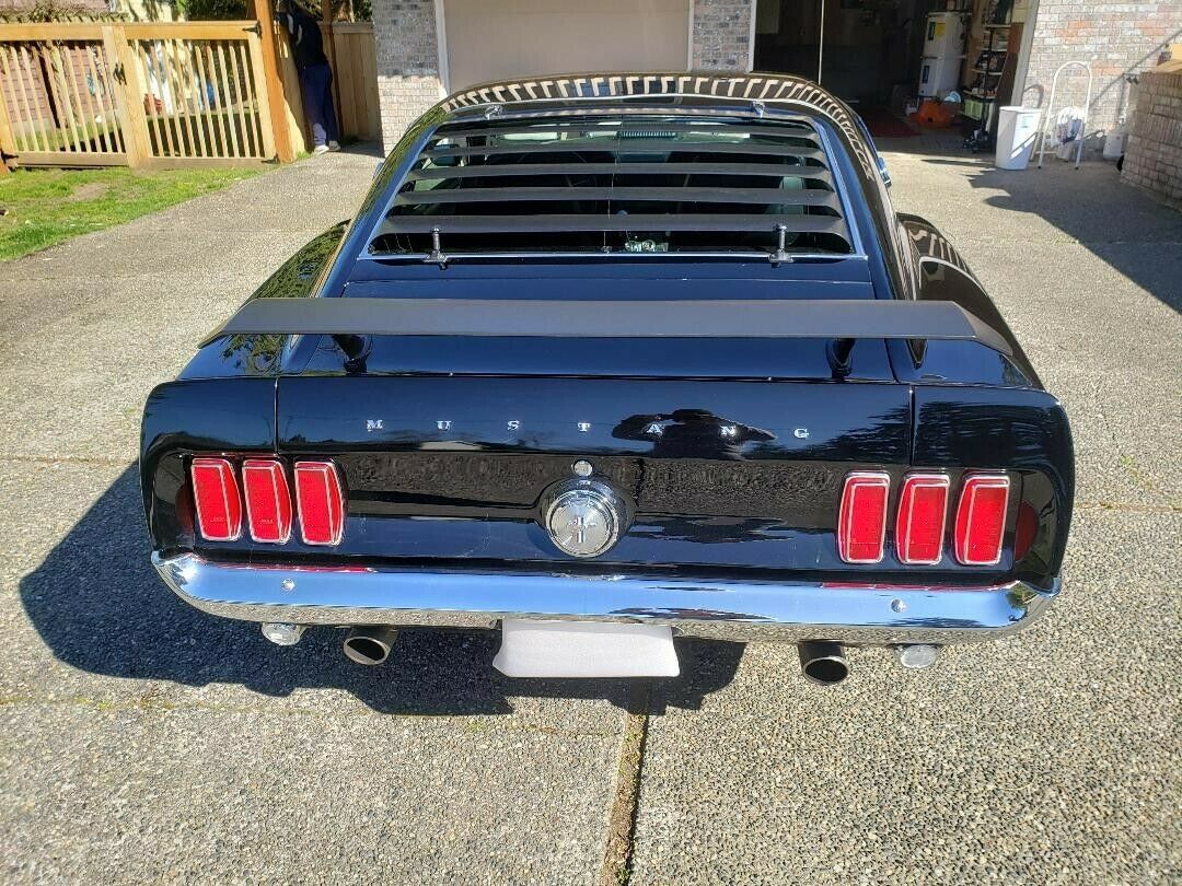 1969 Black Ford Mustang Fastback