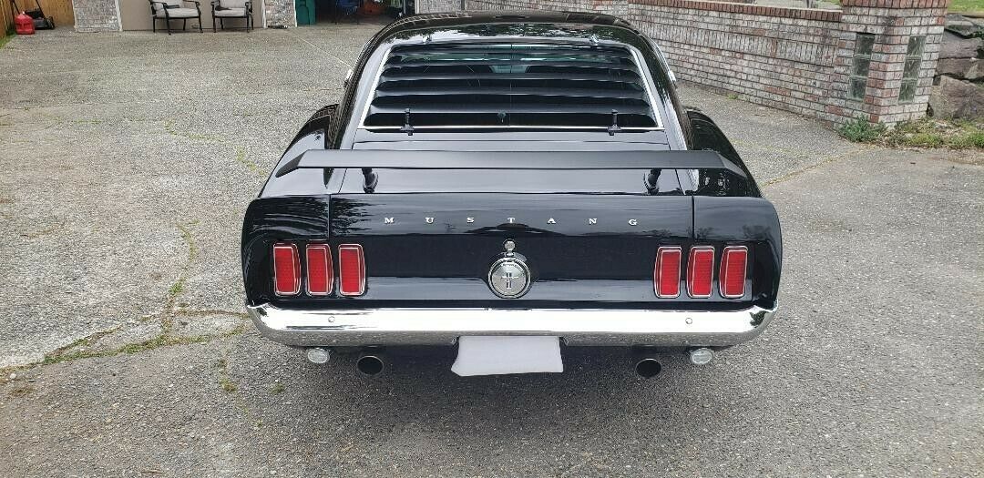 1969 Black Ford Mustang Fastback