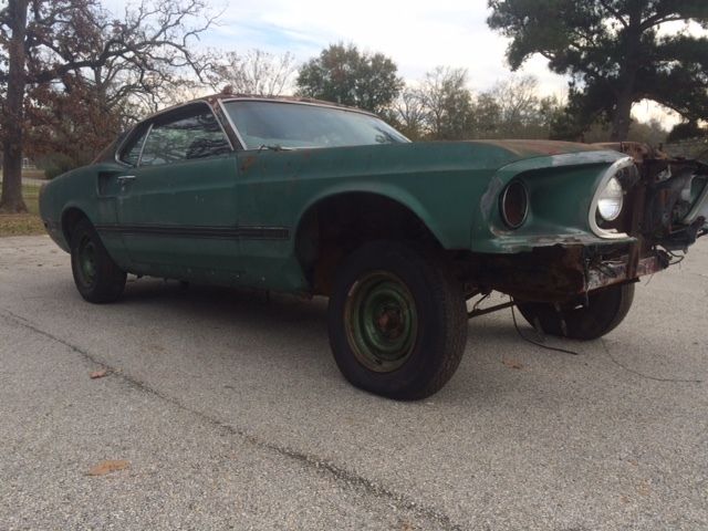 1969 Silver Jade Ford Mustang Fastback