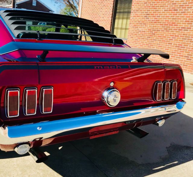 1969 Brandywine Candy Ford Mustang Fastback