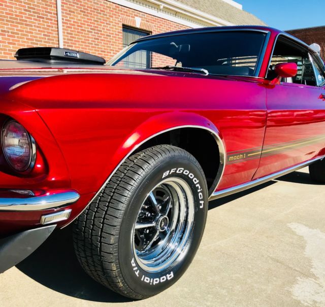 1969 Brandywine Candy Ford Mustang Fastback