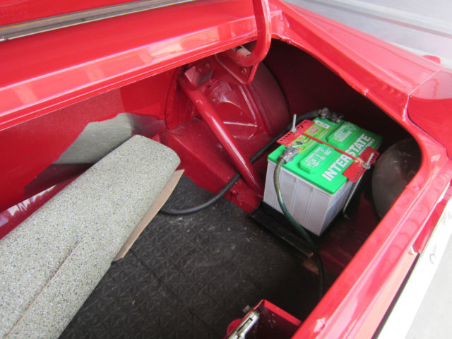 1969 Red Ford Mustang Fastback