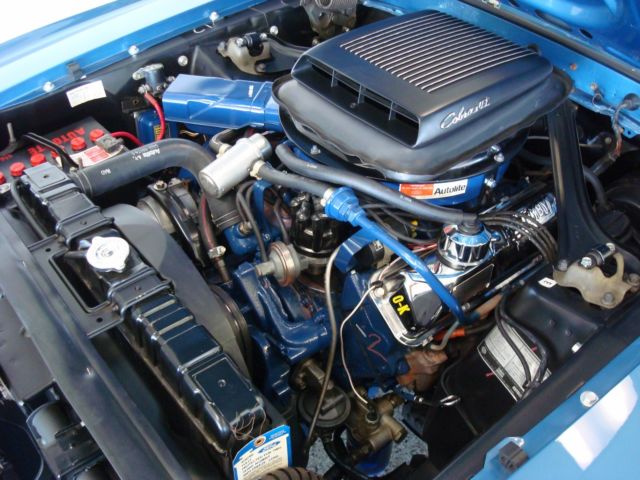 1969 Blue Ford Mustang Fastback