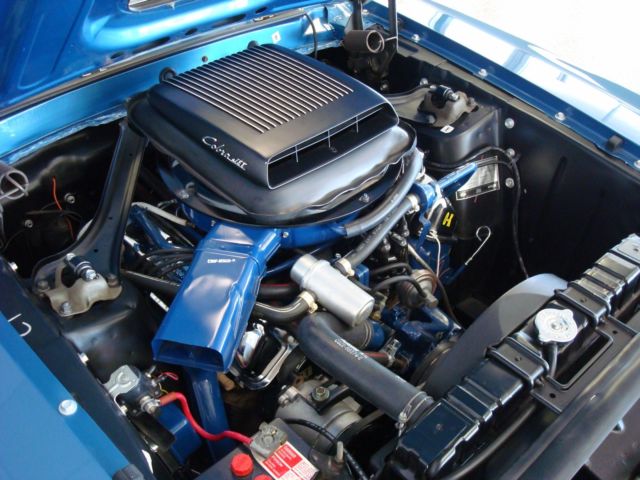 1969 Blue Ford Mustang Fastback