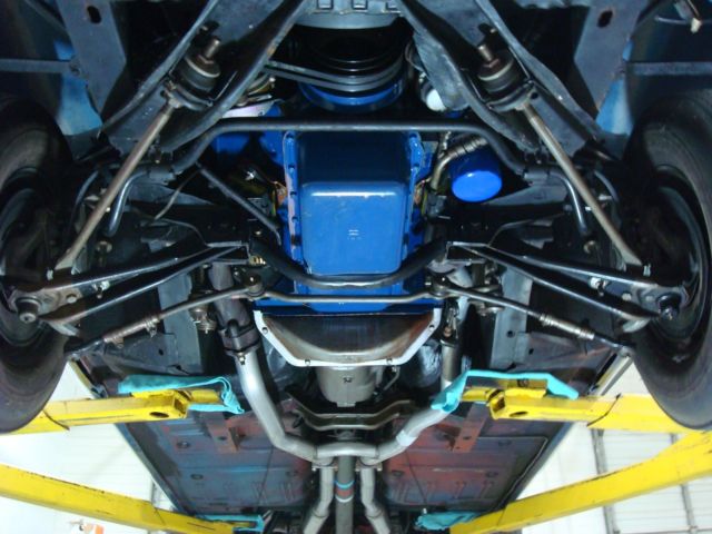 1969 Blue Ford Mustang Fastback