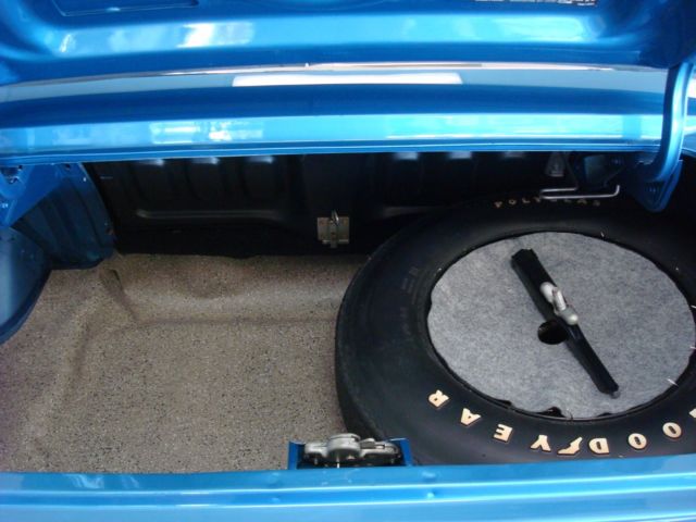 1969 Blue Ford Mustang Fastback