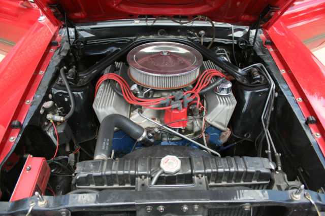 1969 Red Ford Mustang Fastback