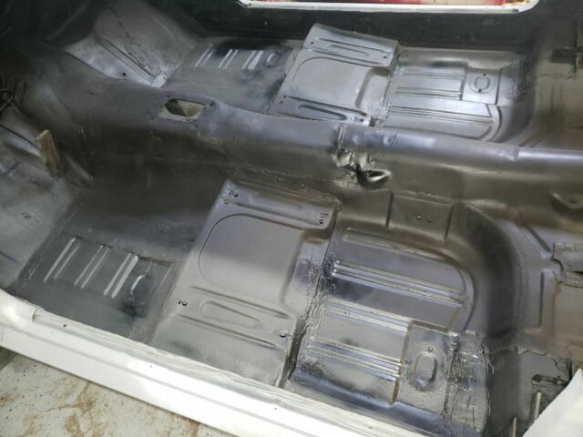 1969 Pastel Grey Ford Mustang Fastback