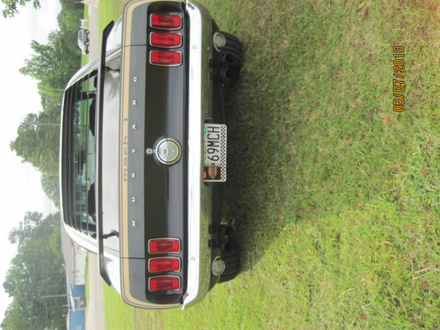 1969 Black Jade Ford Mustang Mach-1