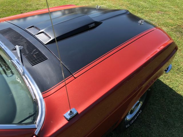1969 Indian Fire Red Ford Mustang Fastback
