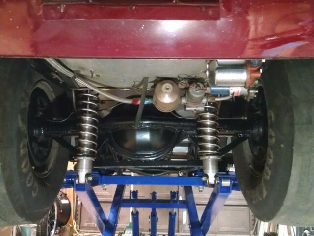 1969 Burgundy Ford Mustang