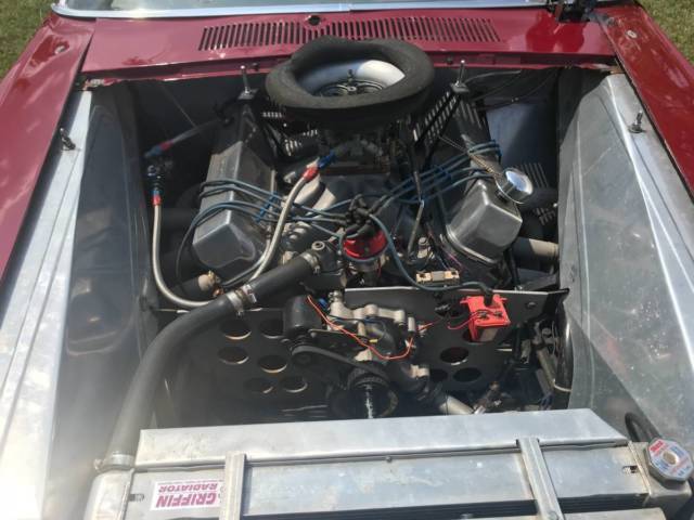 1969 Burgundy Ford Mustang Fastback