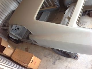 1969 White Ford Mustang Fastback