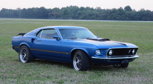 1969 Black Ford Mustang Coupe
