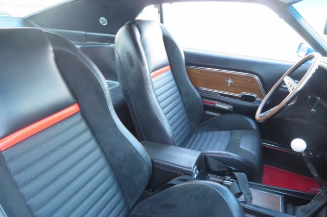 1969 Black Ford Mustang Coupe