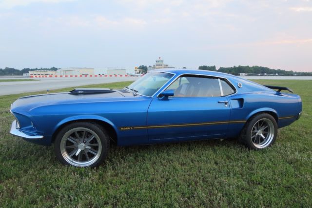 1969 Black Ford Mustang Coupe