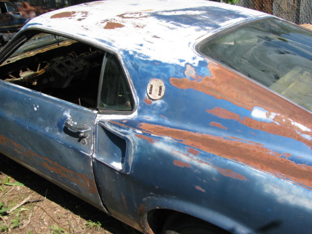 1969 Blue Ford Mustang Coupe