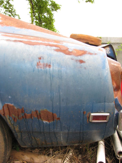 1969 Blue Ford Mustang Coupe