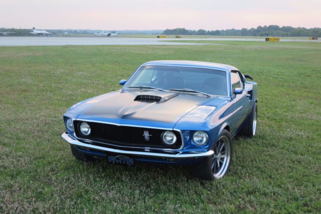 1969 Black Ford Mustang Coupe