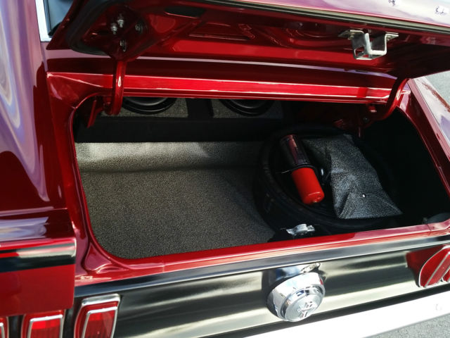 1969 Red Ford Mustang Fastback