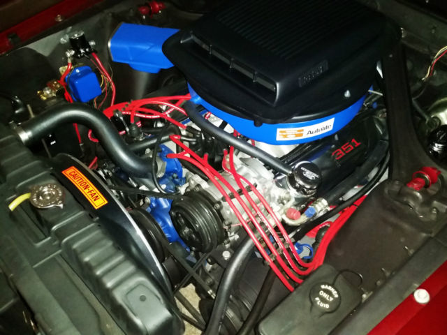 1969 Red Ford Mustang Fastback