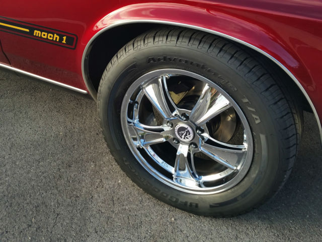 1969 Red Ford Mustang Fastback