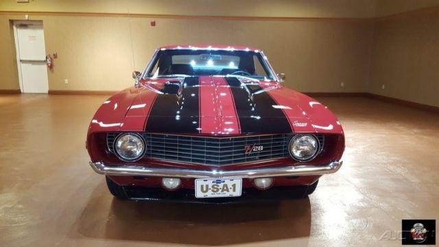 1969 Red Chevrolet Camaro