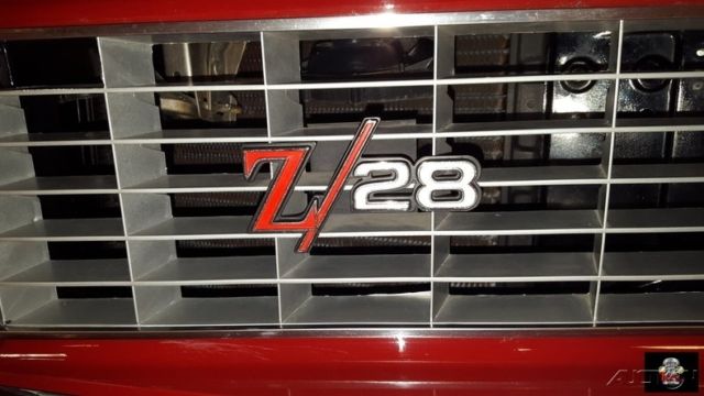 1969 Red Chevrolet Camaro