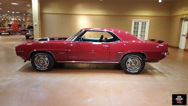 1969 Red Chevrolet Camaro