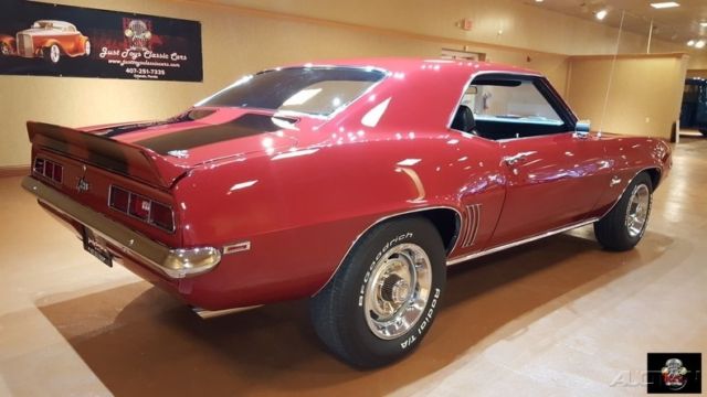 1969 Red Chevrolet Camaro