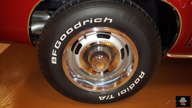 1969 Red Chevrolet Camaro