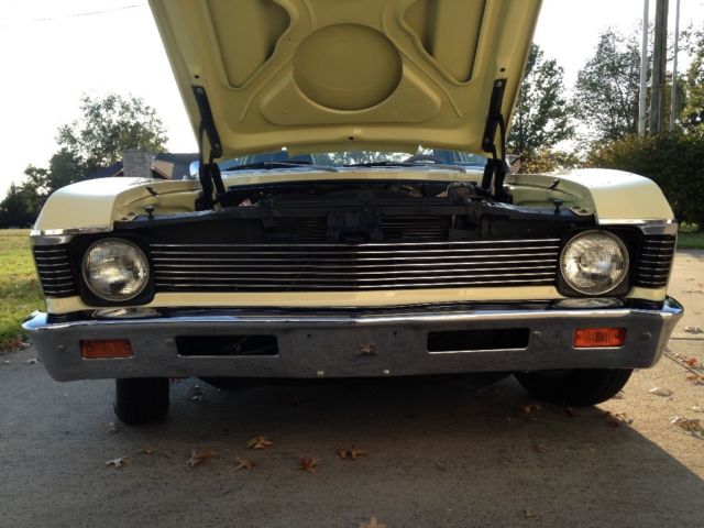 1969 Yellow Chevrolet Nova Coupe
