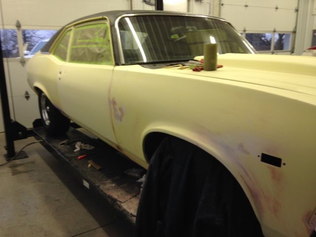 1969 Yellow Chevrolet Nova Coupe