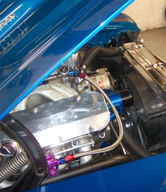 1969 Blue Chevrolet Nova Coupe