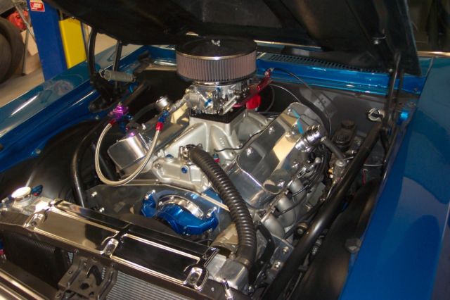 1969 Blue Chevrolet Nova Coupe