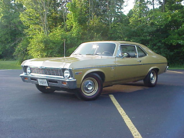 1969 Olympic Gold (Code 65) Chevrolet Nova Coupe