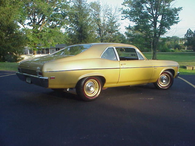 1969 Olympic Gold (Code 65) Chevrolet Nova Coupe