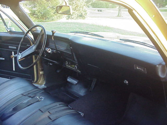 1969 Olympic Gold (Code 65) Chevrolet Nova Coupe