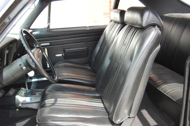 1969 Black Chevrolet Nova Coupe