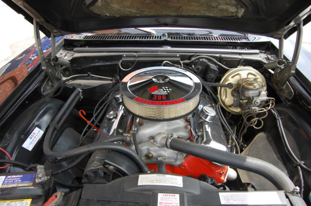 1969 Black Chevrolet Nova Coupe