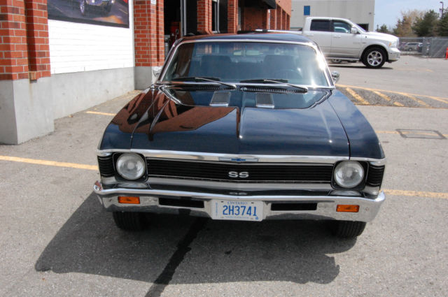 1969 Black Chevrolet Nova Coupe