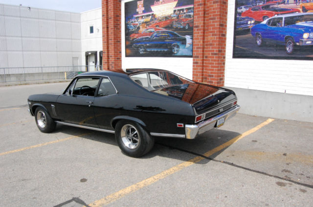 1969 Black Chevrolet Nova Coupe