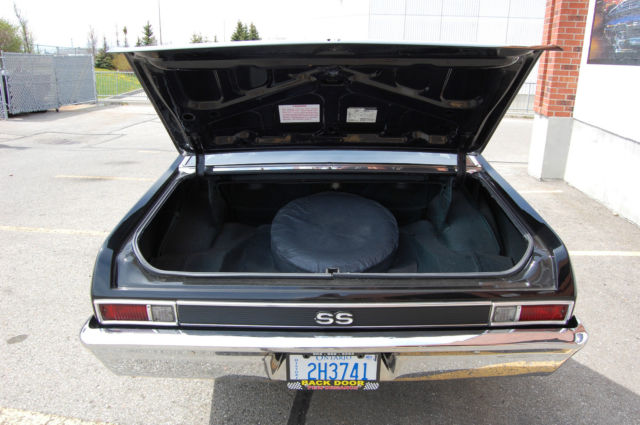 1969 Black Chevrolet Nova Coupe