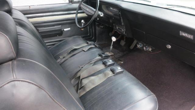 1969 Teal Chevrolet Nova Coupe