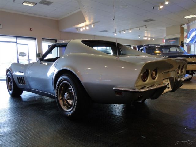 1969 Silver Chevrolet Corvette