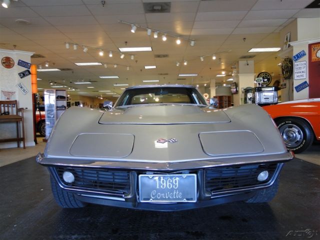 1969 Silver Chevrolet Corvette