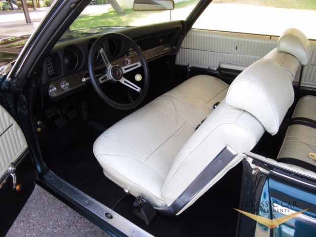 1969 Green Oldsmobile 442 Coupe